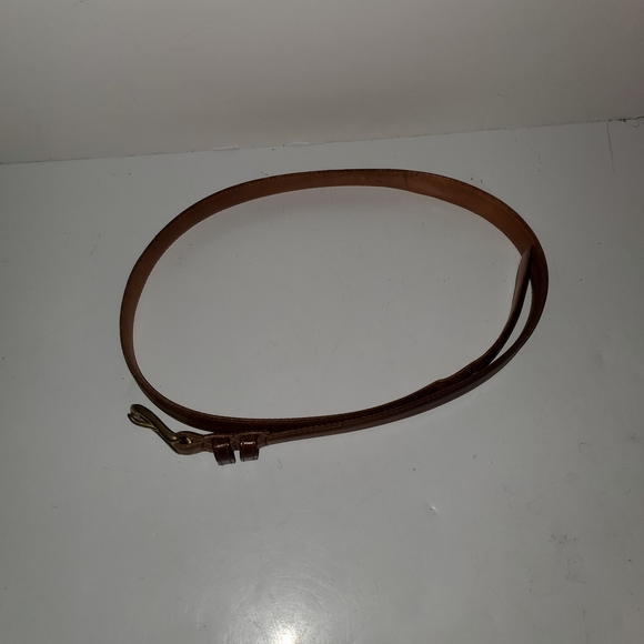 Coach Brown Leather Belt - Picture 1 of 6